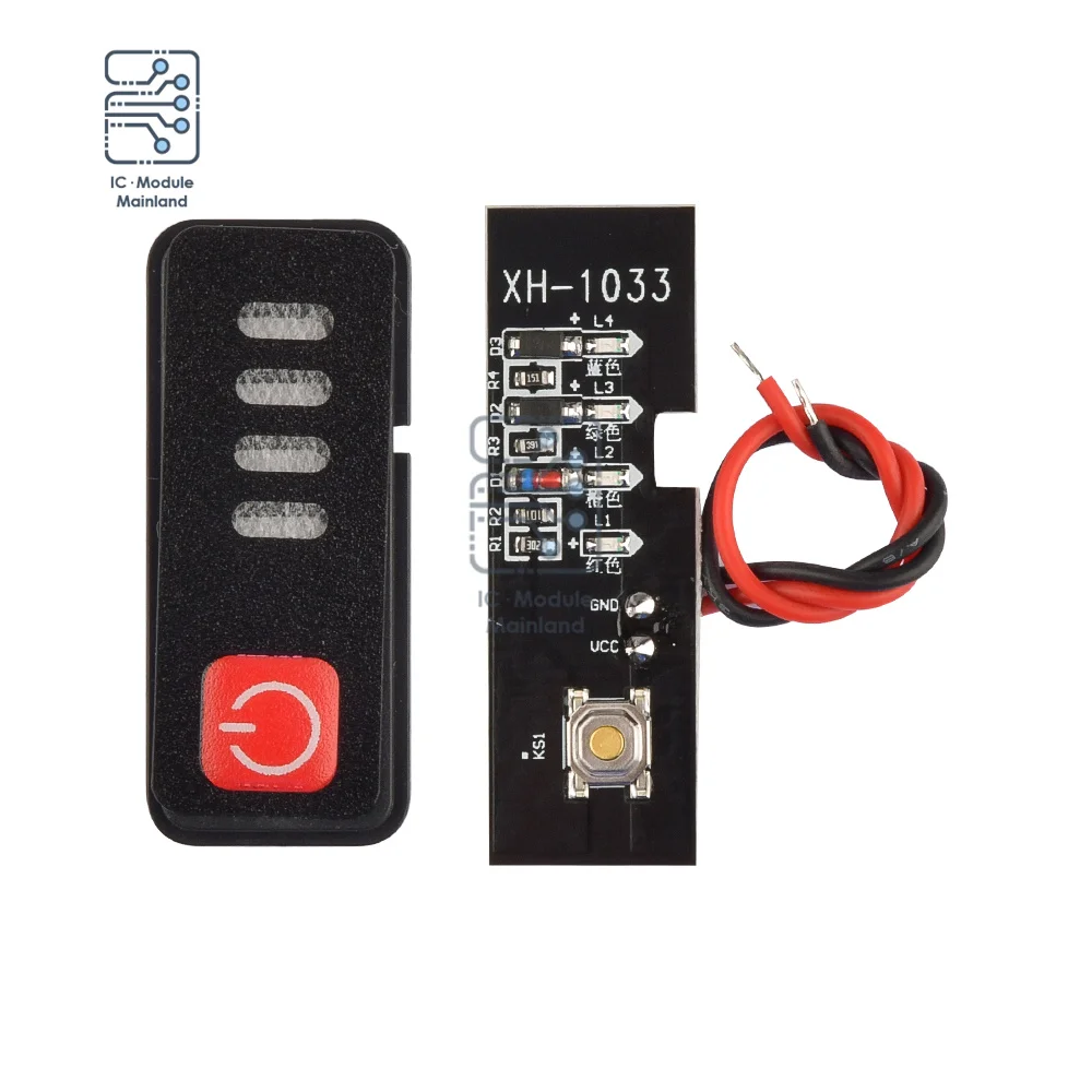 For 5S 18V 21V Battery Capacity Indicator Module With Power Display And Battery Shell Battery Level Indicator Tester LED Display