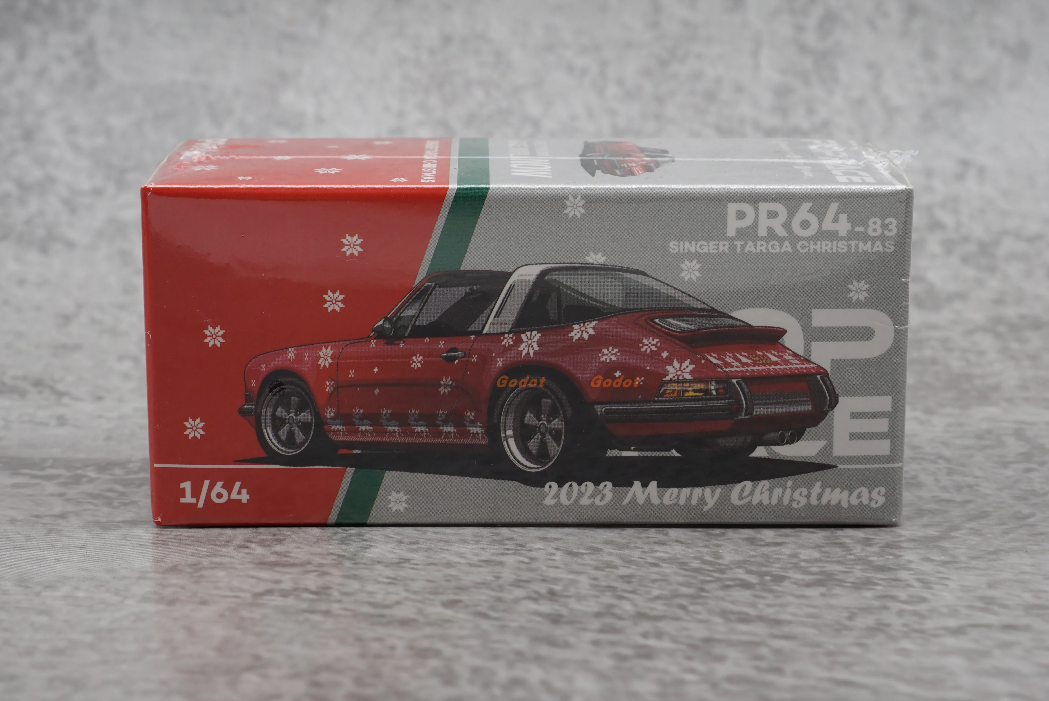 Poprace 1/64นักร้อง964 911โมเดลรถยนต์ของเล่นโลหะผสม