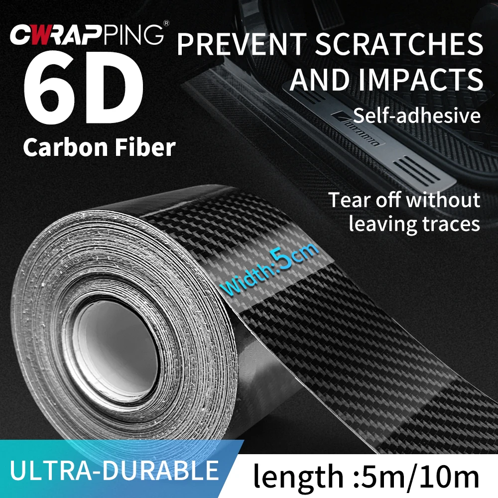 

6D карбоновая пленка, виниловое покрытие кузова автомобиля, внешние наклейки для автомобиля, сделай сам, упаковка, виниловая пленка для мотоциклов, автоаксессуары