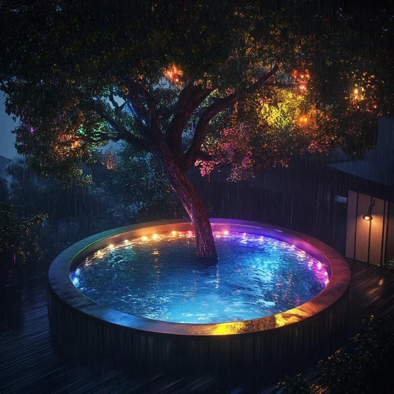 

Постоянный уличный светильник Smart RGBIC для уличного украшения с 75 режимами сцен, 100 футов, IP67, водонепроницаемый, подходит для праздничного украшения