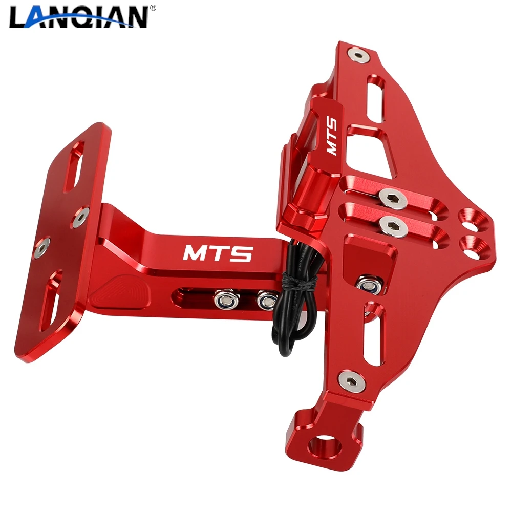 ل DUCADI Multistrada 1100 1200 MTS1100 MTS 1100 S MTS1200 620MTS الحاجز مزيل قابل للتعديل لوحة ترخيص حامل قوس