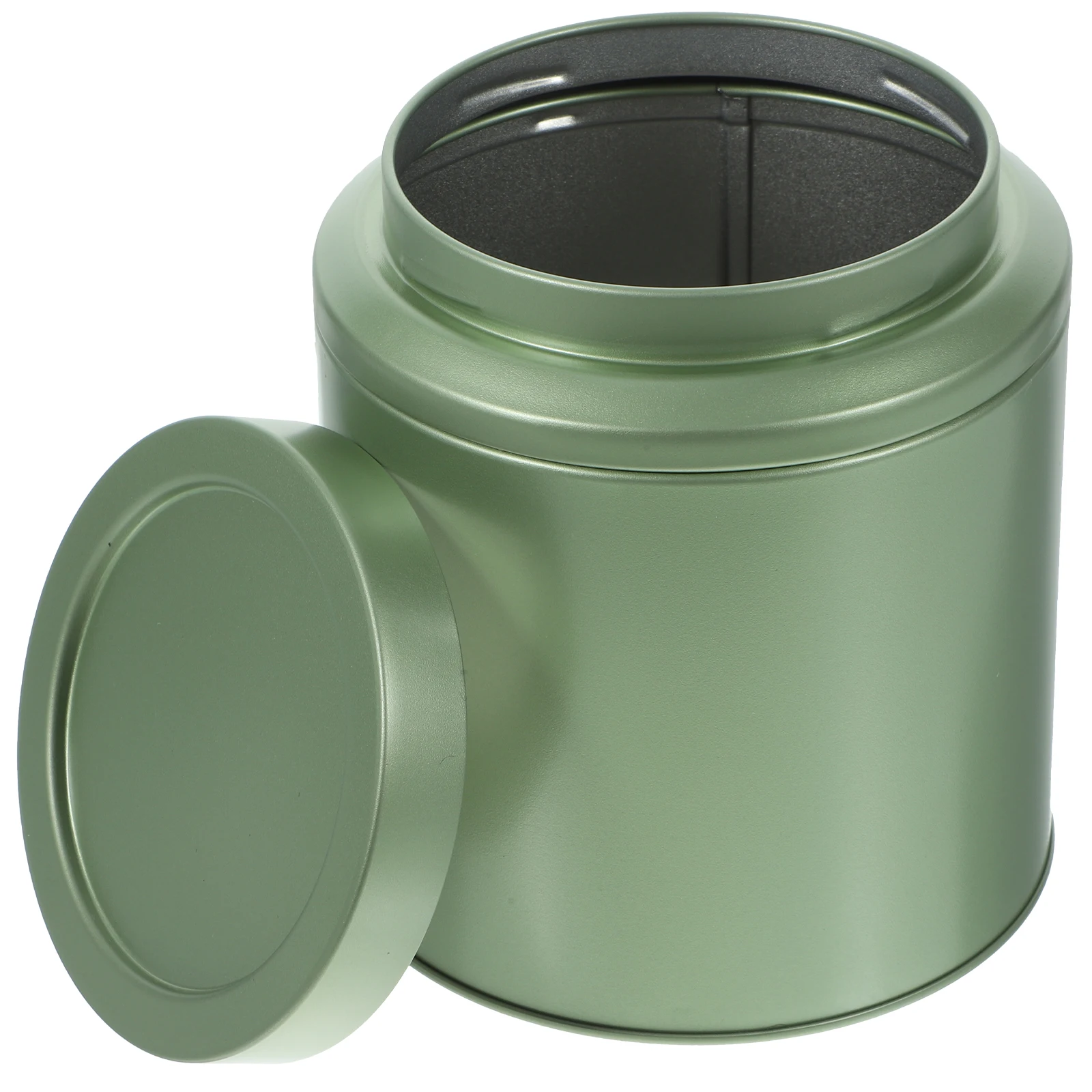 

Tinplate Tea Green Airtight Canister for Tea Coffee Beans Airtight Food Storage Storage Containers Non Rust