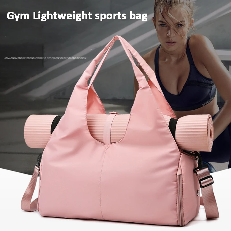 

Сумка для коврика для йоги, женская сумка для спорта и фитнеса, сумка, сумка для багажа, износостойкая дорожная сумка для хранения большой вместимости