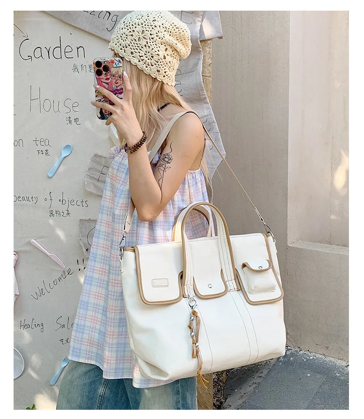 

Американская большая сумка Niche 2025 — большая вместимость для поездок на работу, портативная/модная сумка через плечо