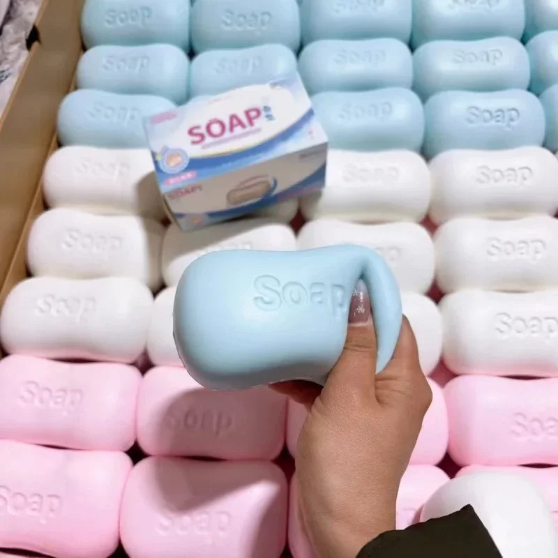 Soap Ball Squishy Soap Stress Ball Fidget Toy Crunchy Squeeze Ball Round Blocks Filled ASMR Anti Stress Toys for Adults