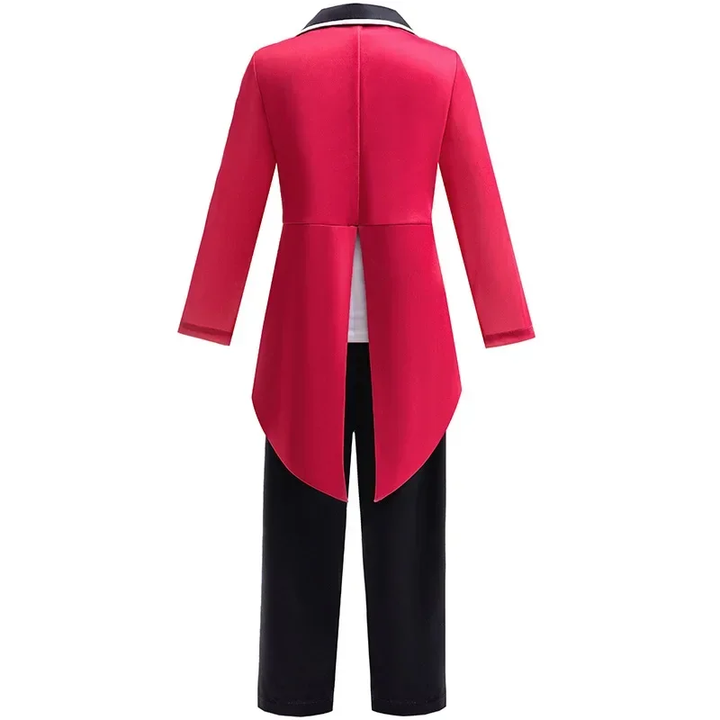 زي دي كوسبلاي دي لا رين دي أوبجيتس pour Enfant، Tenue de Clown Numère LYus، 3 قطع، صب الهالوين