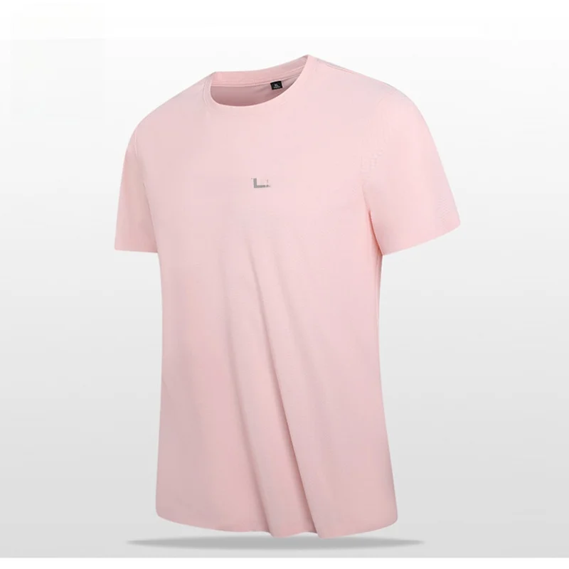 

Flylow Men's ort Sve T-irt Fitn Running Sport Qui Dry Moisture ng Breathable Ice Silk Cool Feeling Xiuhe