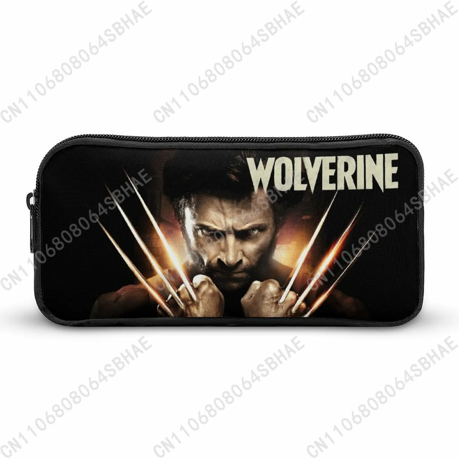 

Marvel Wolverine Pencil Case Teens Custom Pattern Simple Pen Bag School Stationery Pouch Personalized Zipper Bag Cosplay