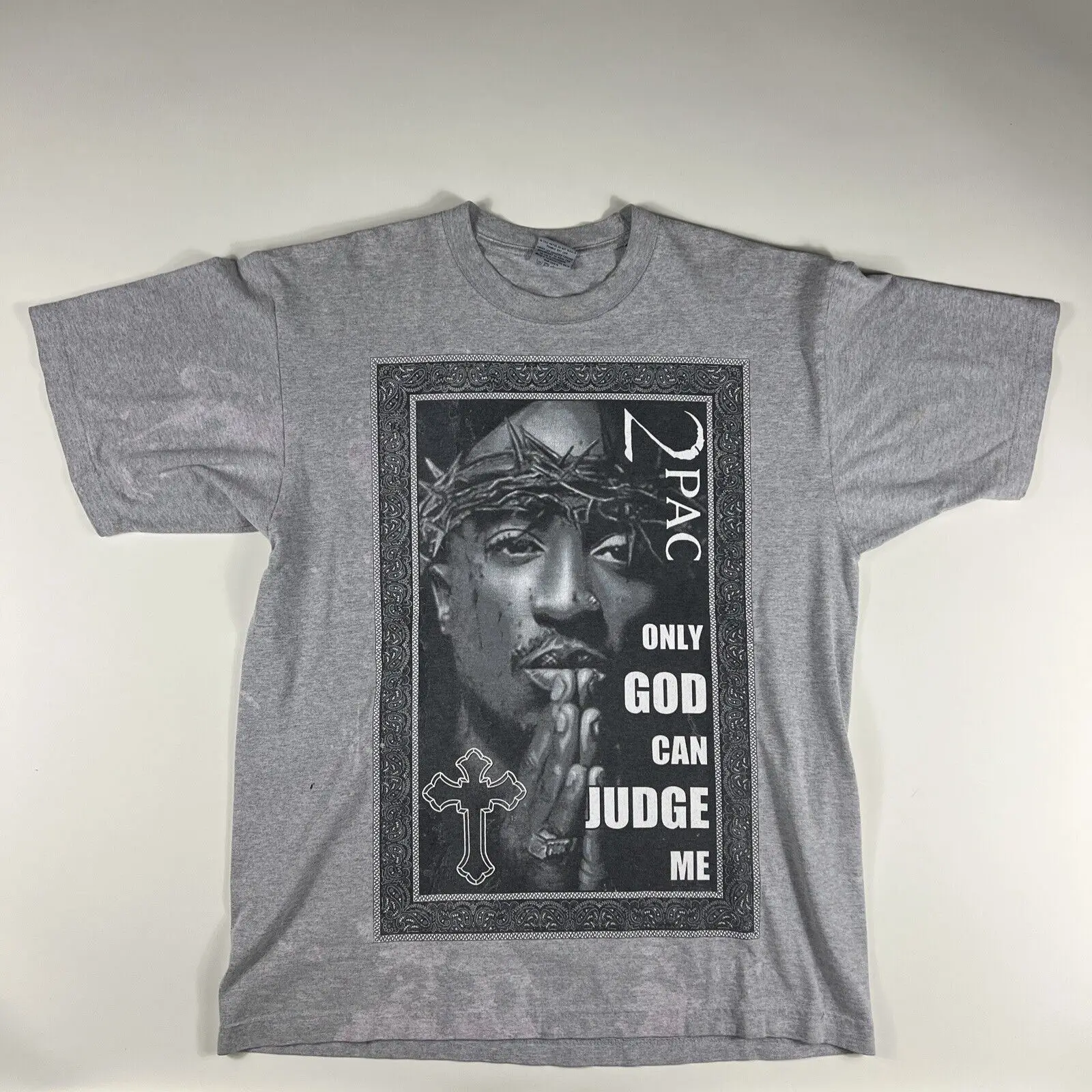 Vintage 2Pac T Shirt Xl Only God Can Judge Me