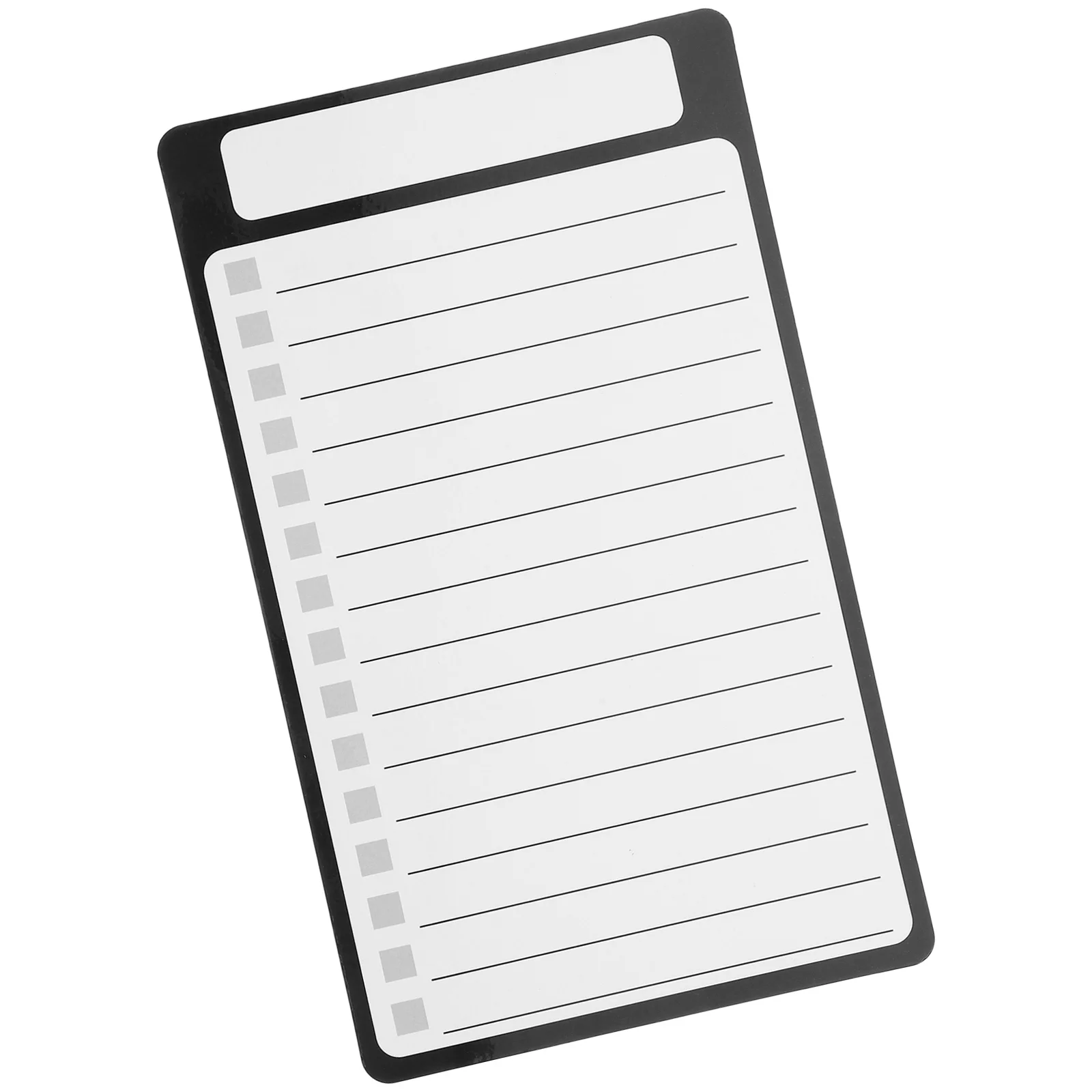 المفكرة المغناطيسية للثلاجة مادة الحيوانات الأليفة الكتابة السلسة التصميم الحديث الثلاجة مذكرة الوسادة قائمة البقالة المفكرة