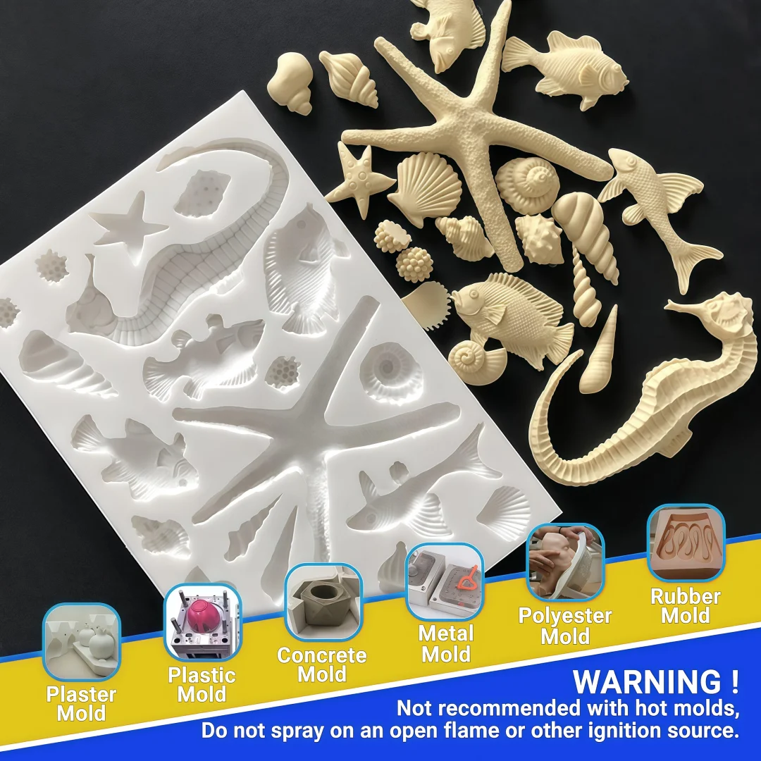 Epoxy Mold Demold Spray, Fast-Drying Silicone Mold Release Spray for Resin, Candle, Plaster - view 6
