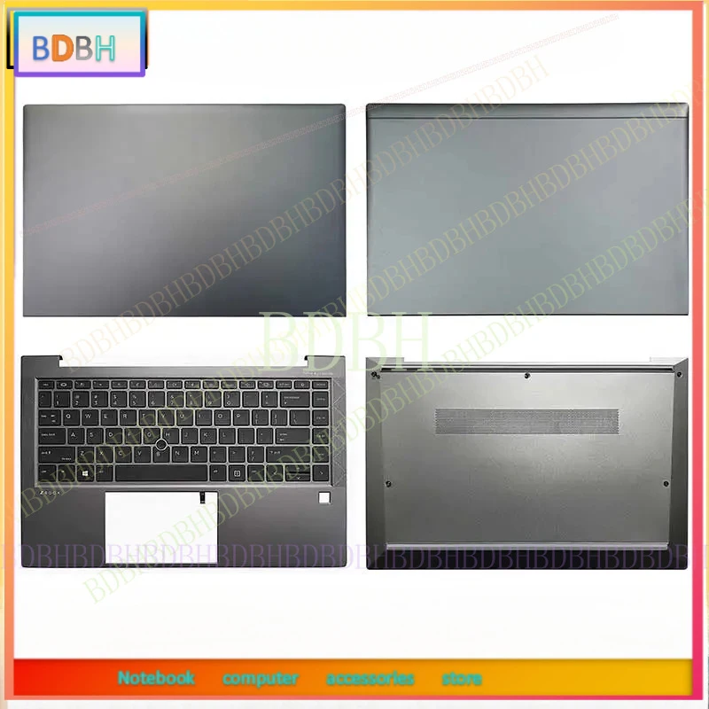 NEW For zbook Firefly 14 G7 G8 Black Laptop LCD Back Cover Front  Palmrest Bottom Case keyboard