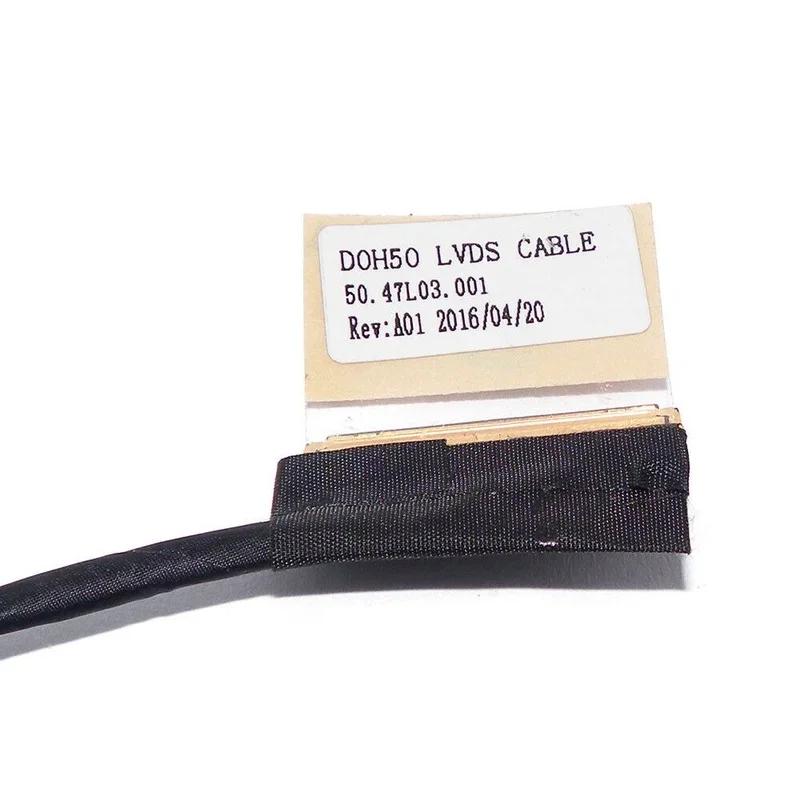 Replacement Laptop LVDS LCD Video Cable 40PIN For Dell Inspiron 15 7000 7537 0DCXMF 50.47L03.011