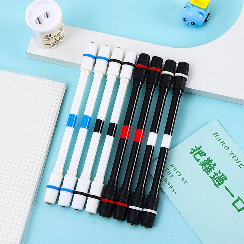 Randomly Spinning Pen Creative Random Rotating Gaming Gel Pens Student Gift Toy Release Pressure Comfortable Penspinning Pen