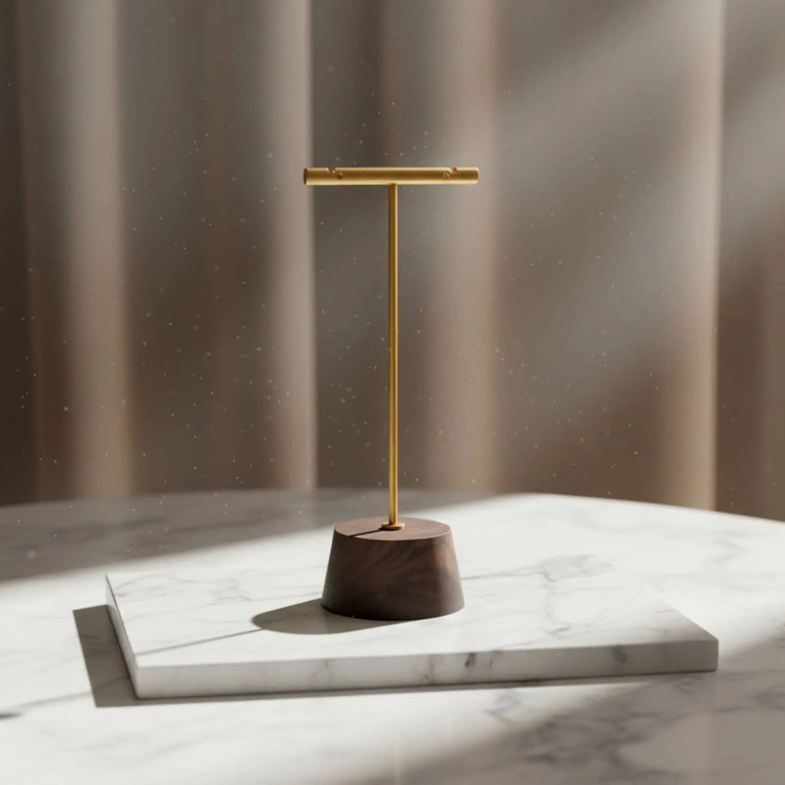 

Vintage Photo Frame Jewelry Display Elegant Design Earring Display Holder Bracelet Holder Rack Space-Saving T-Shaped Jewelry