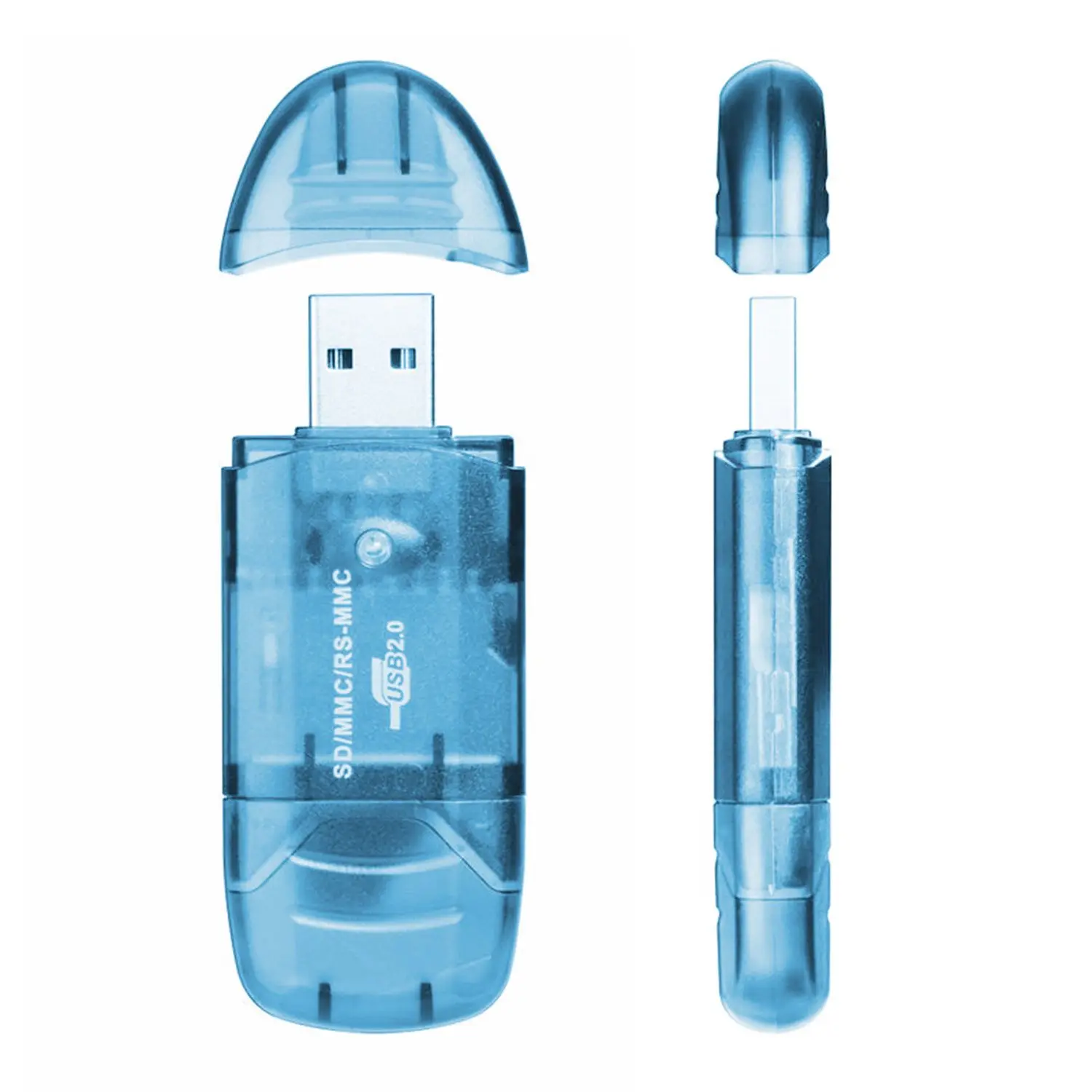 

Устройство чтения карт памяти USB 2.0 для SD/MMC/RS-MMC, высокоскоростное, Plug & Play, совместимое с Windows/Mac/Linux, компактный портативный дизайн