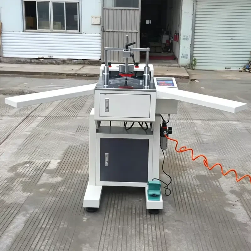 CE Certification Hot Sale Density Board Line Automatic Cornering Machine Picture Frame Angel Making Machine Nailing Machine
