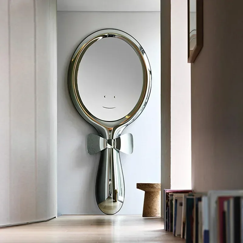 Decorative Mirrors Large Full Body Accessories Floor Wall Mirror Dressing Circular Cabinets Tulip Lamp Big Desk Tabletop Hand