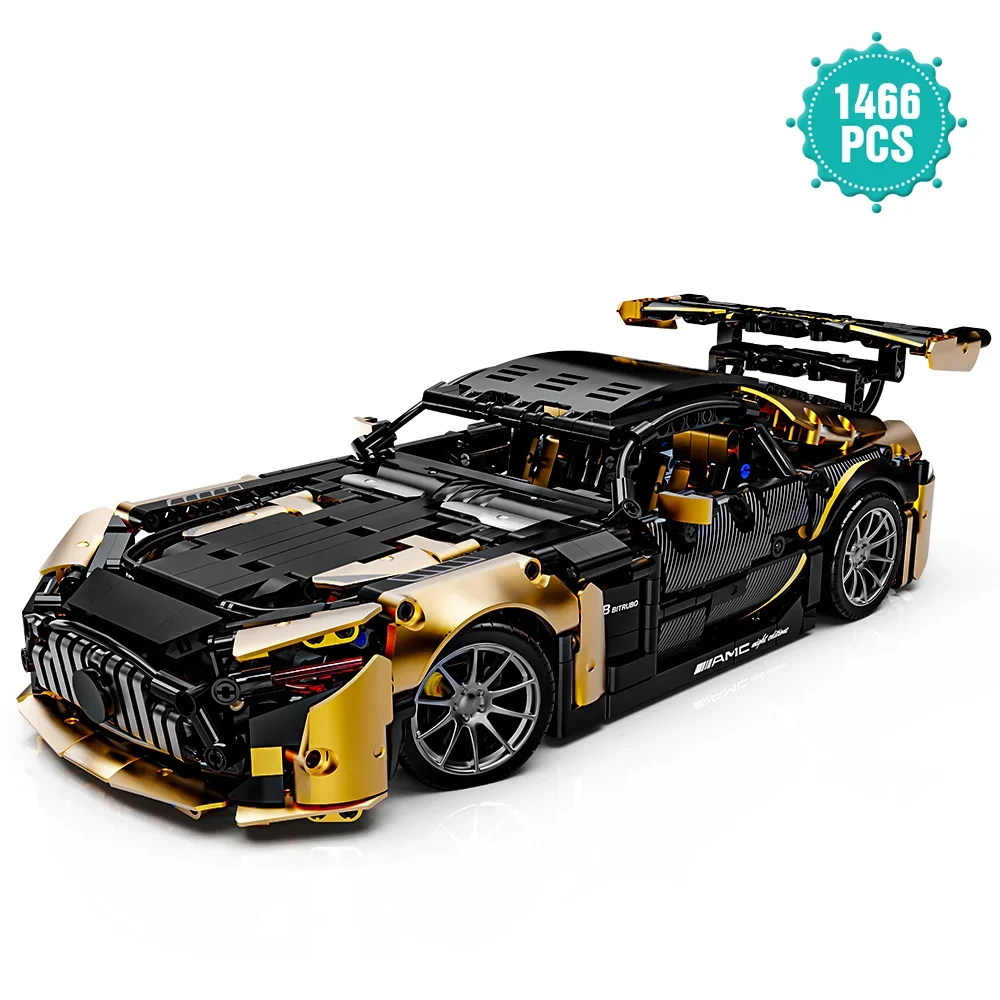 Mesiondy 1:14 MOC Building Set Raceing Car Model 1466Pcs Sports Car Building Blocks Toys Boys or Adults Kits for Boys Birthday