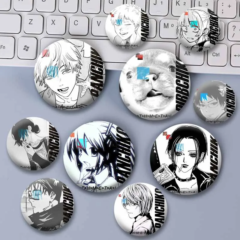 Creative Panchiko DEATHMETAL Album Cover Art Badge Hot Pop Music Round Brooch Cartoon Enamel Pins Bag Hat Decor Accessories Gift