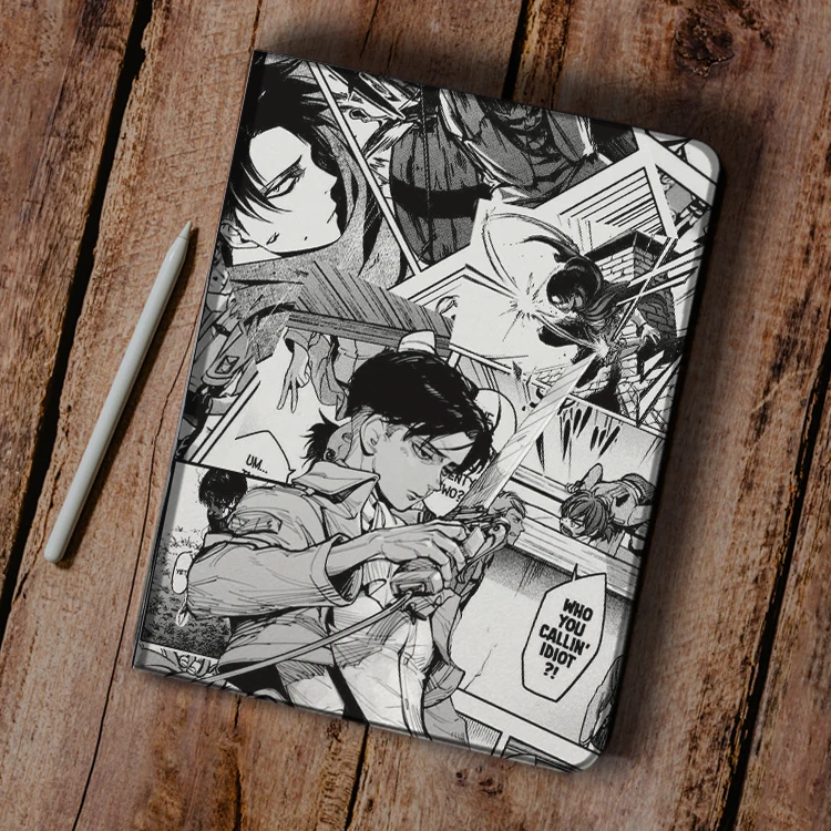 

Attack on Titan Levi Ackerman Case For iPad 10.2 7th 8th Air 2 3 Mini 2 3 5 Case Luxury Silicone For iPad Air 4 iPad Pro11 Case