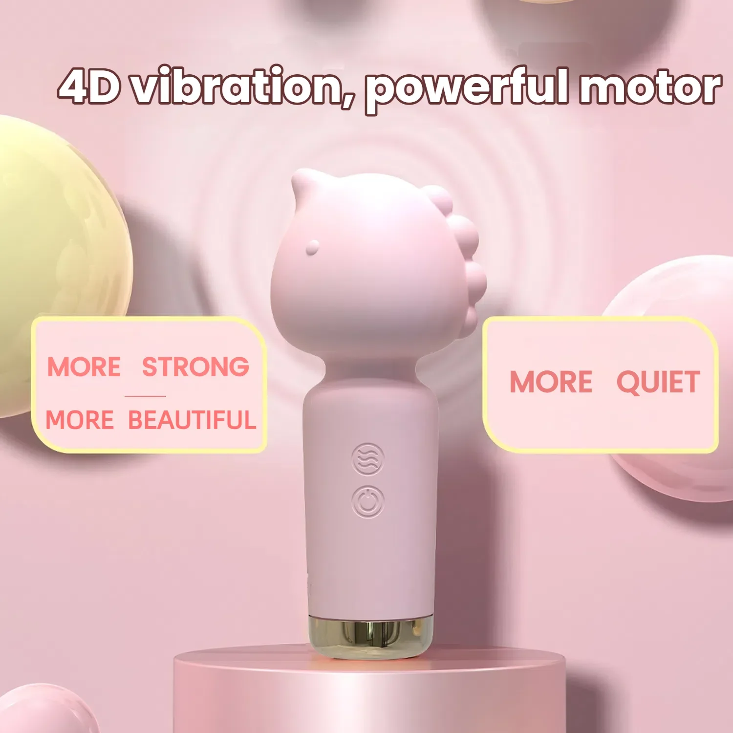 Giocattolo adulto del sesso del vibratore dell'unicorno per le donne, masturbatore di stimolazione multi-parte, design portatile compatto, bastone da massaggio del clitorideG-Spot