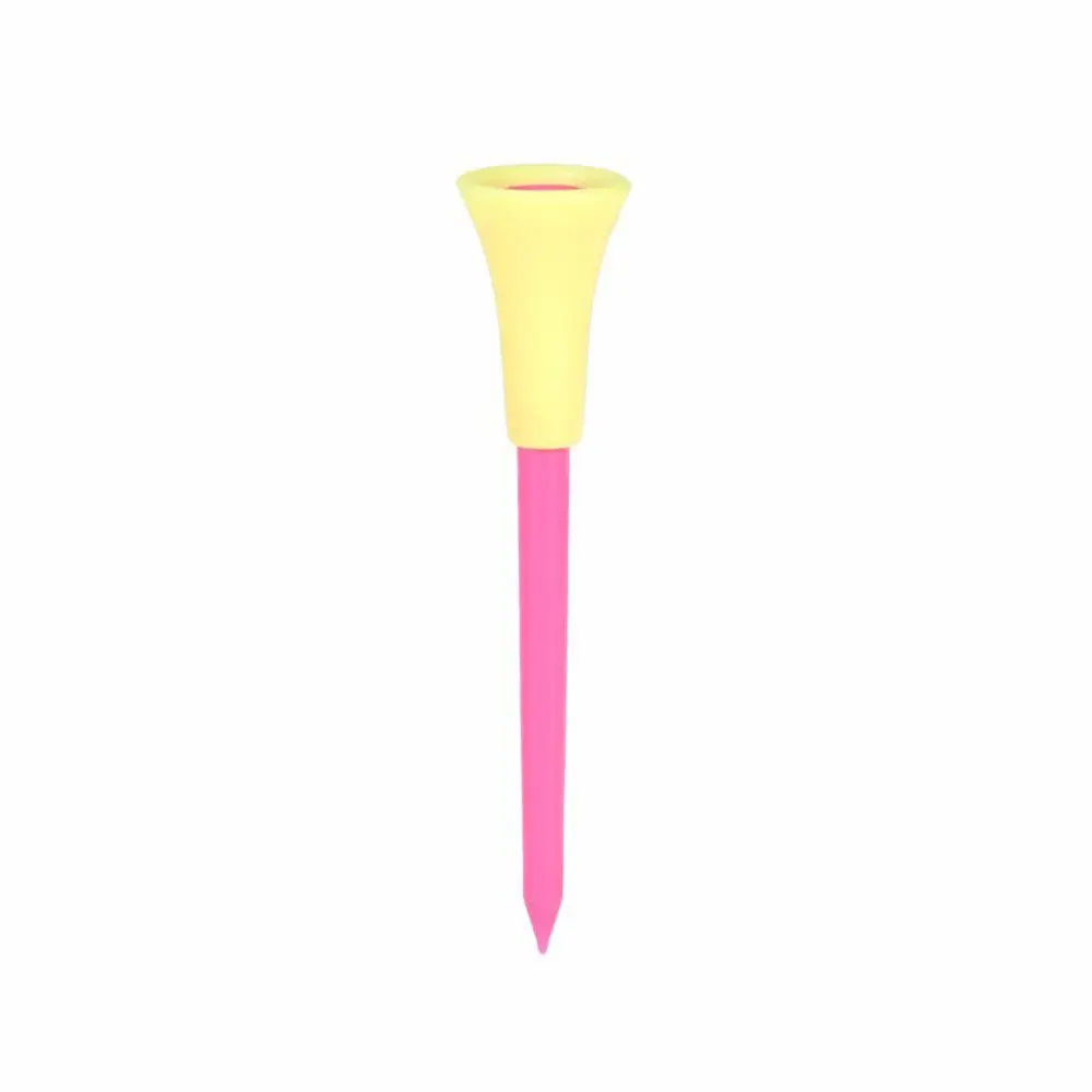 Durable Multi-colored 83mm Outdoor Sports Golf Tees Golf Accessories Rubber Cushion