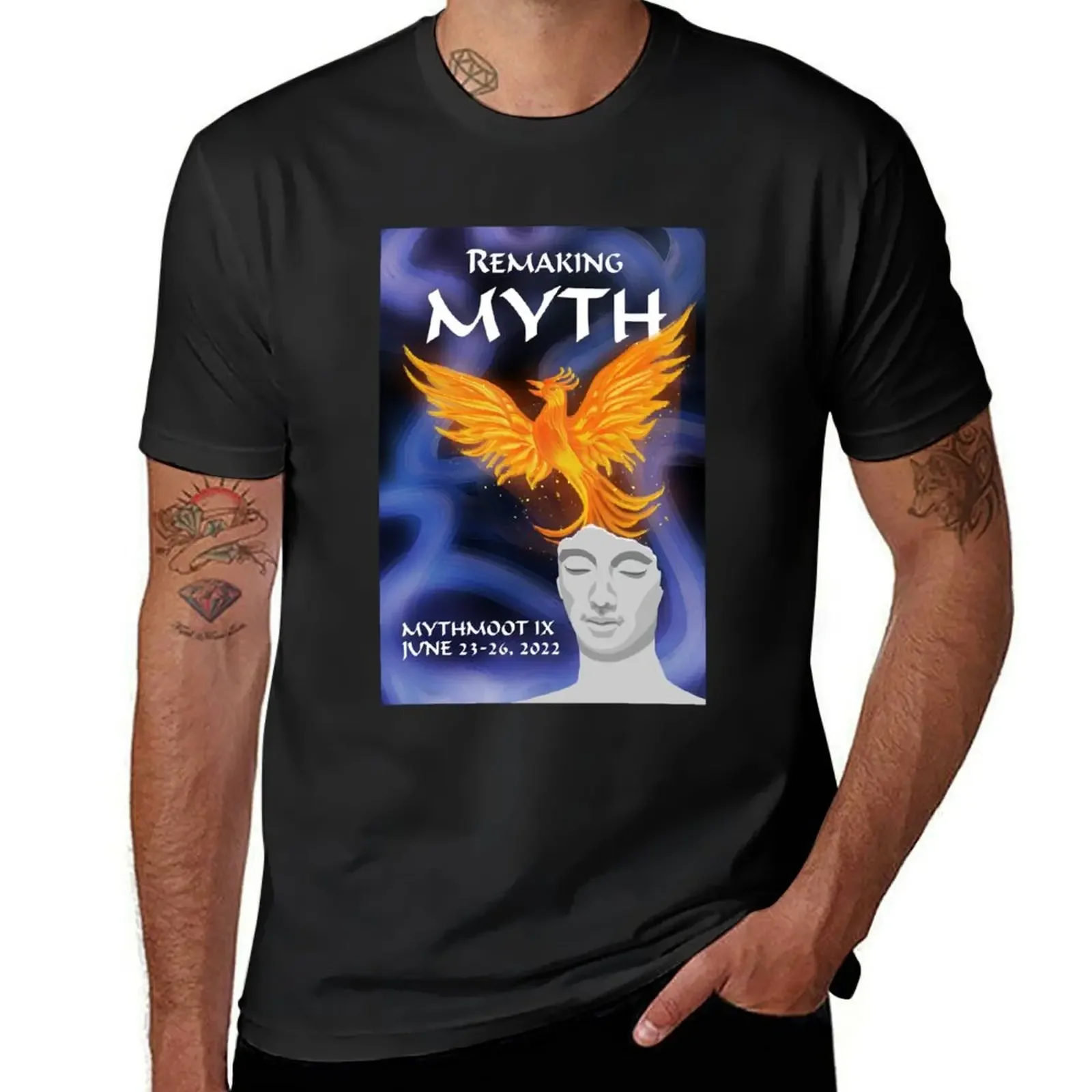 Mythmoot IX Remaking Myth T-Shirt sublime blacks anime customs design your own fruit of the loom mens t shirts