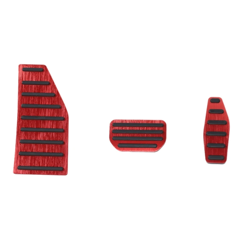 Foot Pedal for Suzuki Jimny AT Model Car Gas Brake Pedal Rest Cover for Suzuki Jimny 2010-2020 Accessories, Red