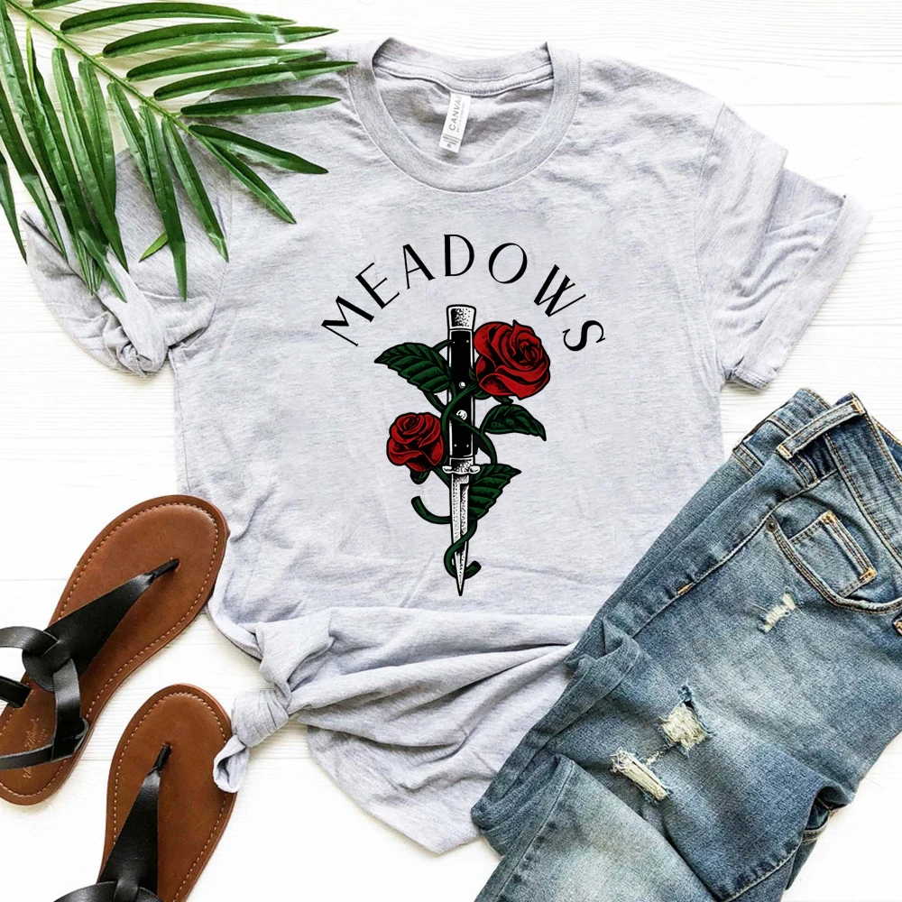 Zade Meadows T-shirt Run Little Mouse Shirt Haunting Adeline Tee Retro Dark Romance Shirts Unisex Book Lover Tops Bookish Gift