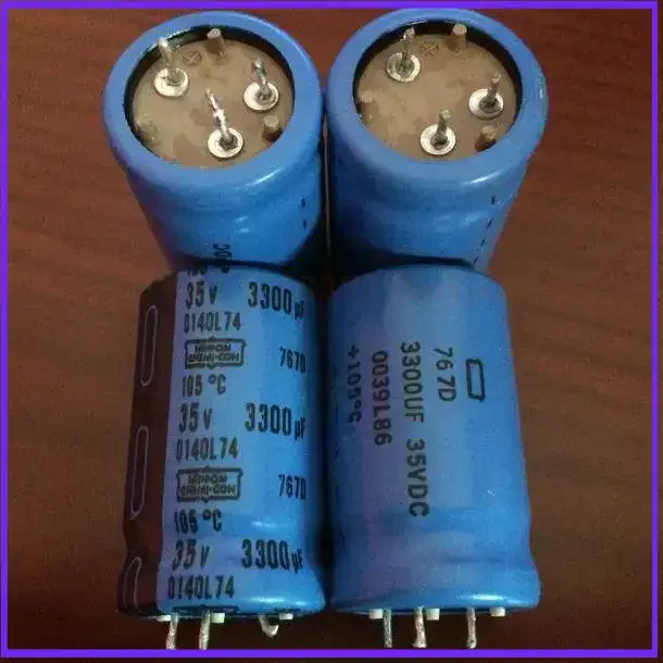 20pcs  Sourced for Sprague USA 767D Series 35V 3300UF Audio Filter Capacitor