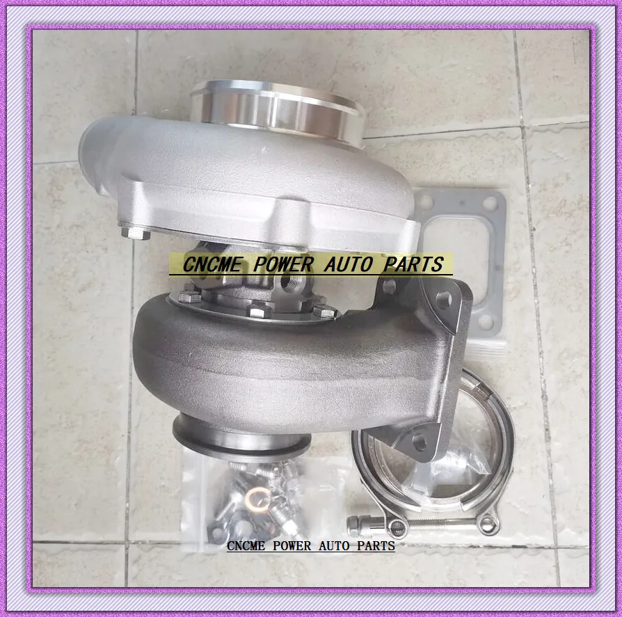 ww Turbocharger Turbo GTX3076R GT3076R Dual Ball Bearing Forged wheel Turb AR 0.82 T3 V-band C 0.60 Universal 1.8-3.0L 400-750HP