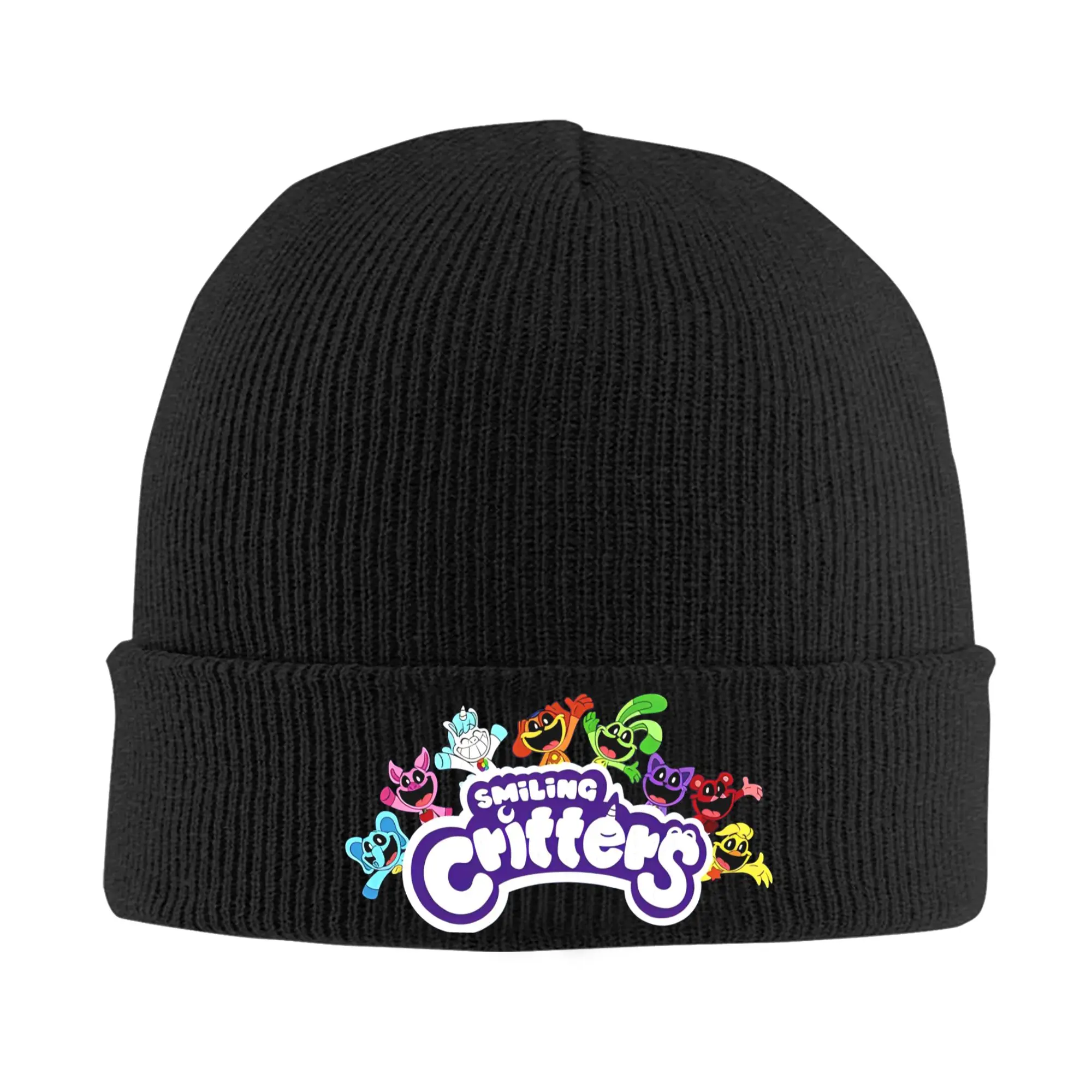 Smiling Catnap Beanie Hats Dogday Toddlers  Bonnet Hats Men Women Cute Kpop Knit Hat Autumn Design Elastic Caps
