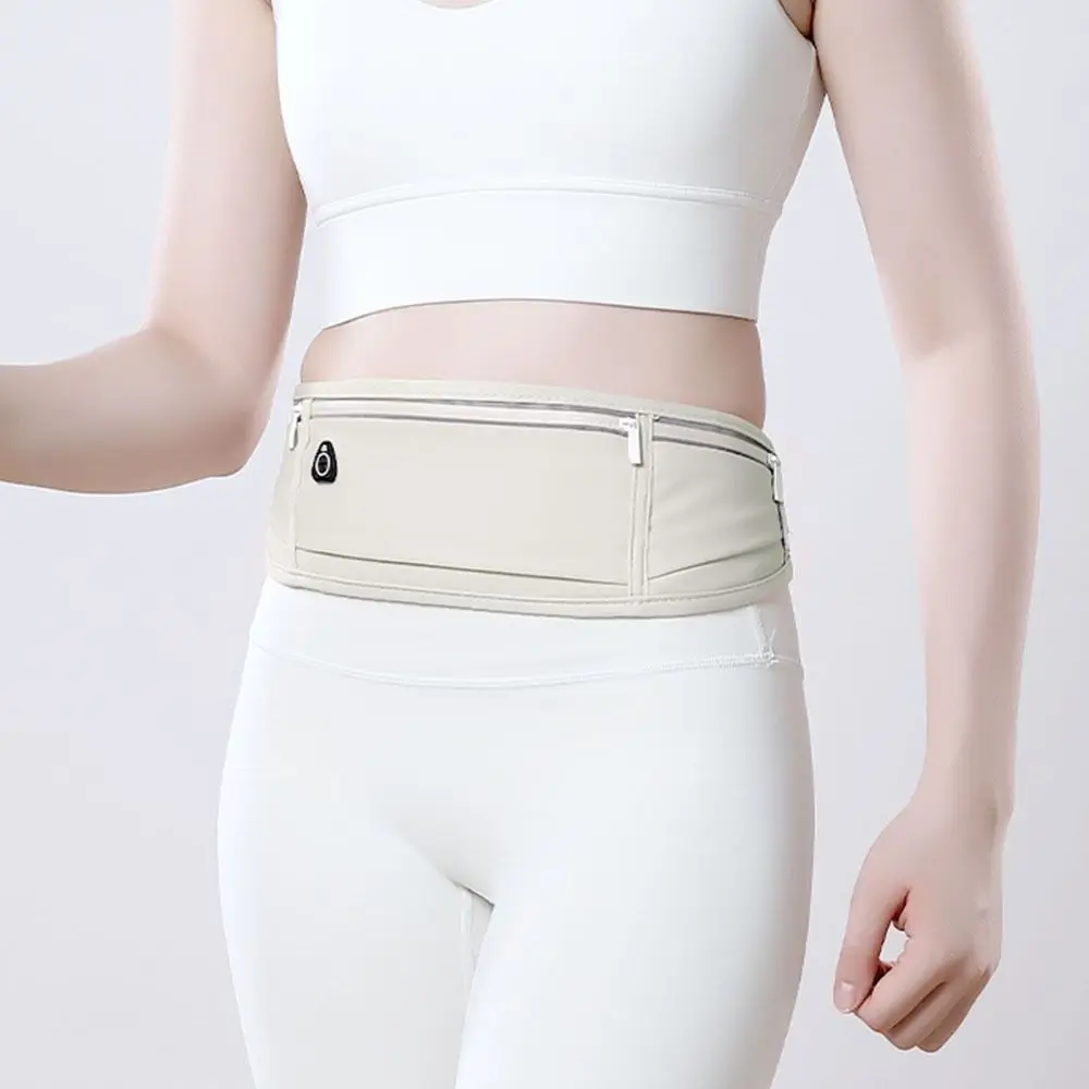 

Fashion Waterproof Running Waist Bag Breathable Lightweight Sports Belt Bag Adjustable Reflective Strip Waist Pack Gym Cycling