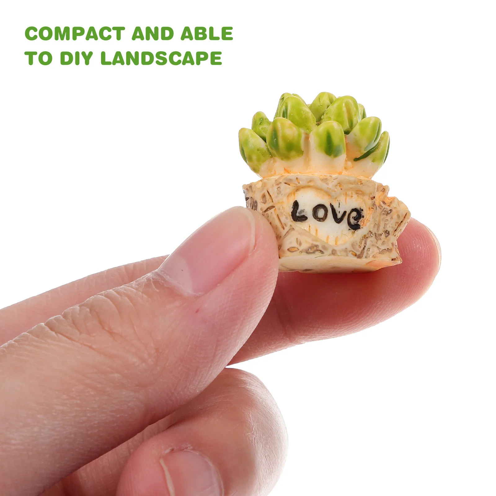 

8pcs Mini Cactus Artificial Plants Decorations For Accessories Small Faux Potted Plants Indoor Garden Decor