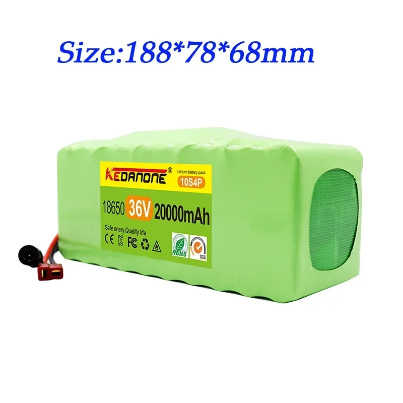 

10S4P 36V 20000mAh Electric Scooter Lithium Battery 18650 battery pack 36V 20Ah Electric Scooter Electric Scooter Battery 36V