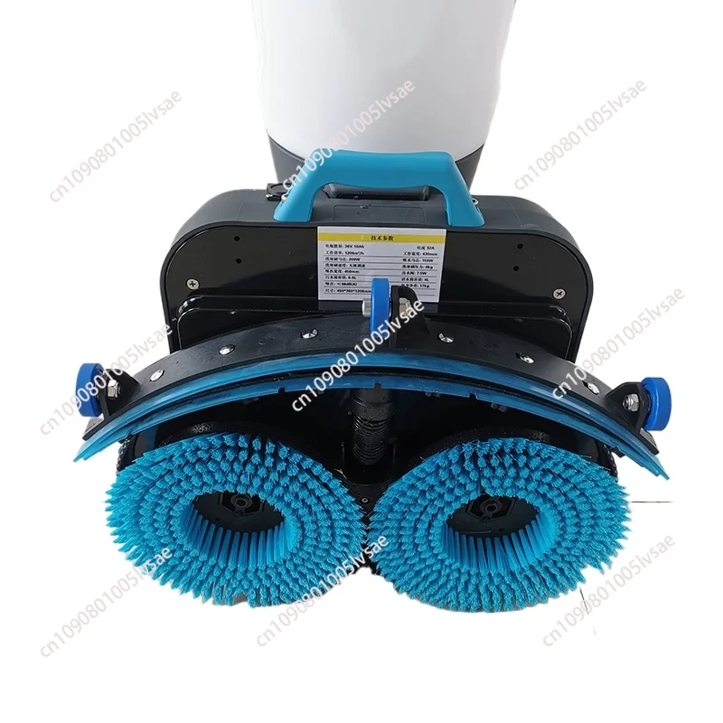 Office Battery Powerful Suction Auto Scrubber Supermarket Cleaning Equipment Mini Floor Scrubber