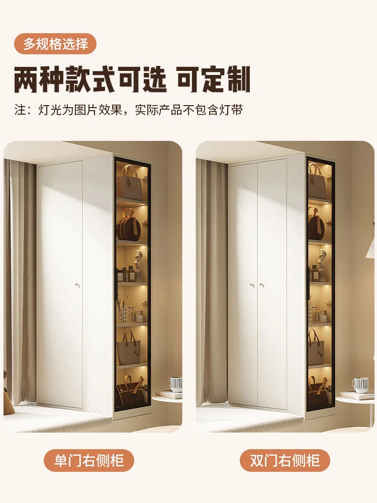 Customizable solid wood bay window cabinet window sill bookcase bedroom balcony locker