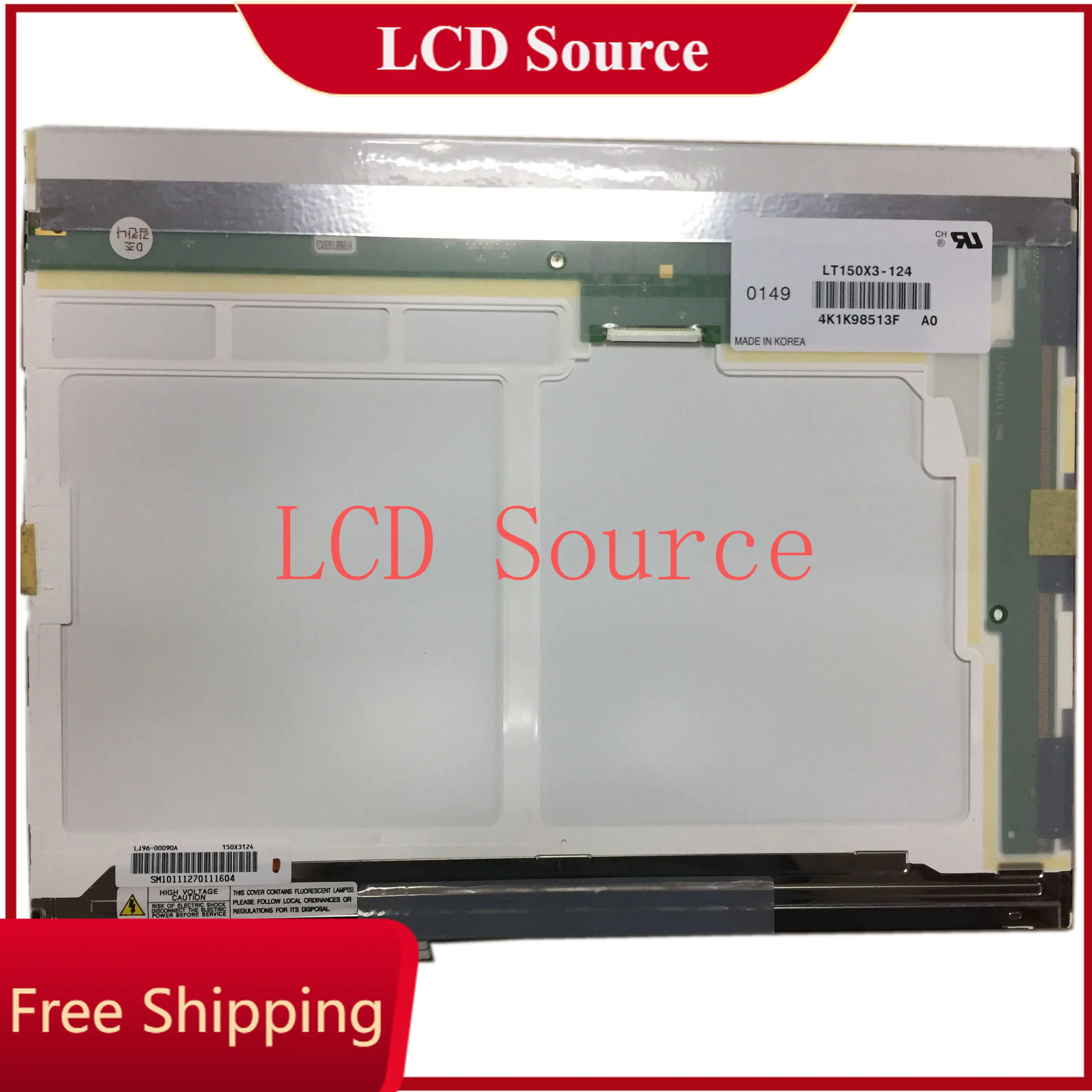 

LT150X3-124 20 PIN 15.0 inch PANEL 15.0" XGA Laptop LCD SCREEN