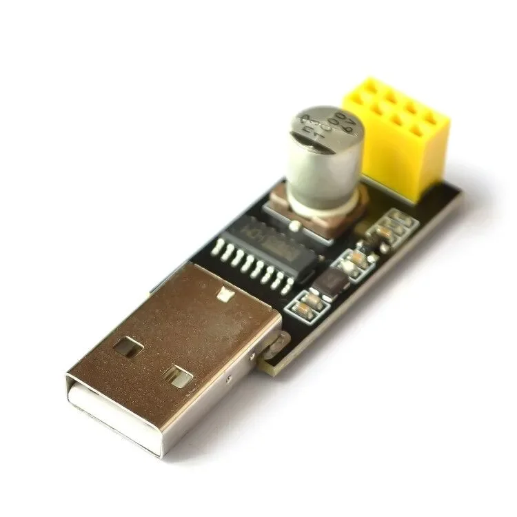 ESP01 Programmer Adapter UART GPIO0 ESP-01 Adaptaterr ESP8266 CH340G USB to ESP8266 Serial Wireless Wifi Developent Board Module