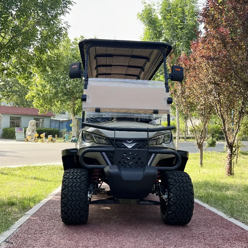 

Hot Sale Golf Buggy 4 Wheel Rear Drive Electric Club Car Golf Cart parts 6 Seater for Adults Golf Buggy Electric