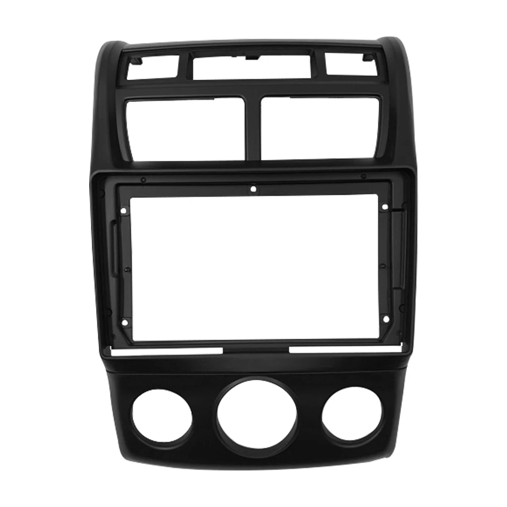 2 Din Car DVD Frame Audio Fitting Adaptor Dash Trim Kits Facia Panel 9inch For Kia SPORTAGE 2007-2010 Double Din Radio Player