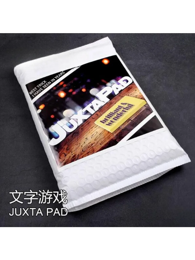 

JuxtaPad Gimmick by Alex Latorre and Mark Mason Magic Tricks Close up Magic Props Illusions Mentalism Fun Magician Street Magia