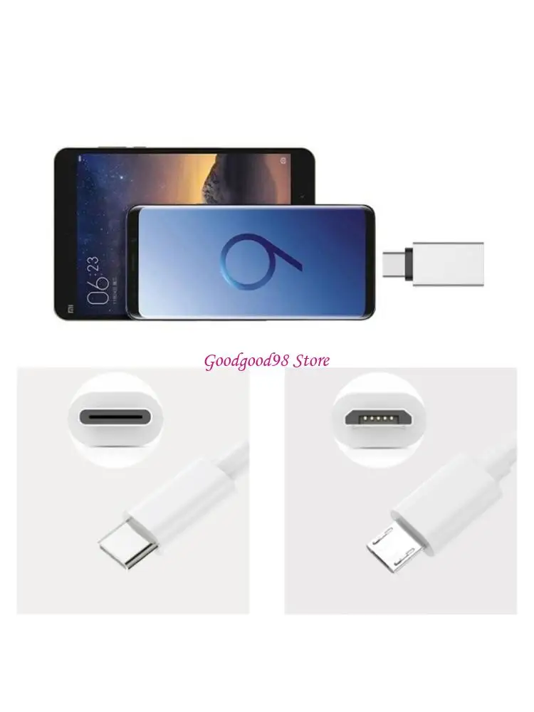 Pack Of 2 USB C to USB Adapter USB C Male To USB3.0 Female OTG Adapters 