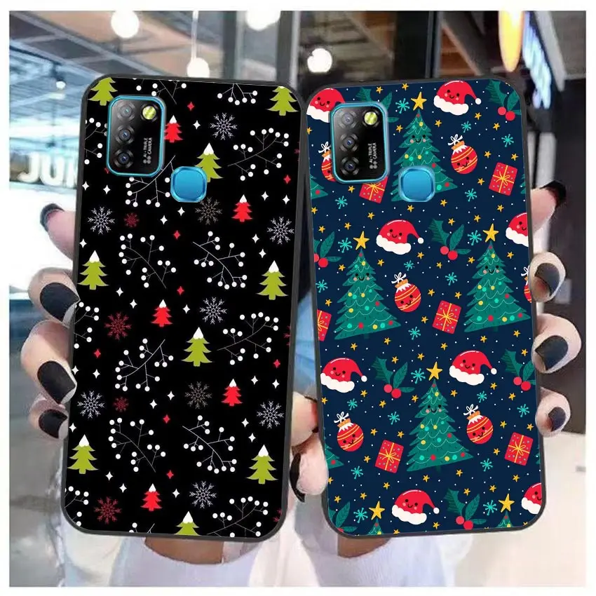 Merry Christmas Everyone Case For Infinix TECNO CAMON 19 16 ZERO X NEO 20 8 POVA 4 2 NEO2 NOTE 30 12 G96 11 10 8 8I Case Funda