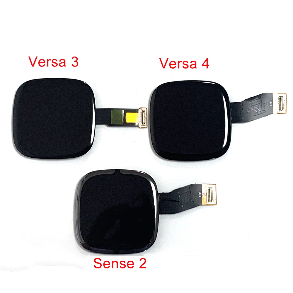 Original M&Sen For Fitbit Versa 3 LCD Display Screen Touch Panel Digitizer For Fitbit Versa 4 Watch LCD Sense 2 Versa 3