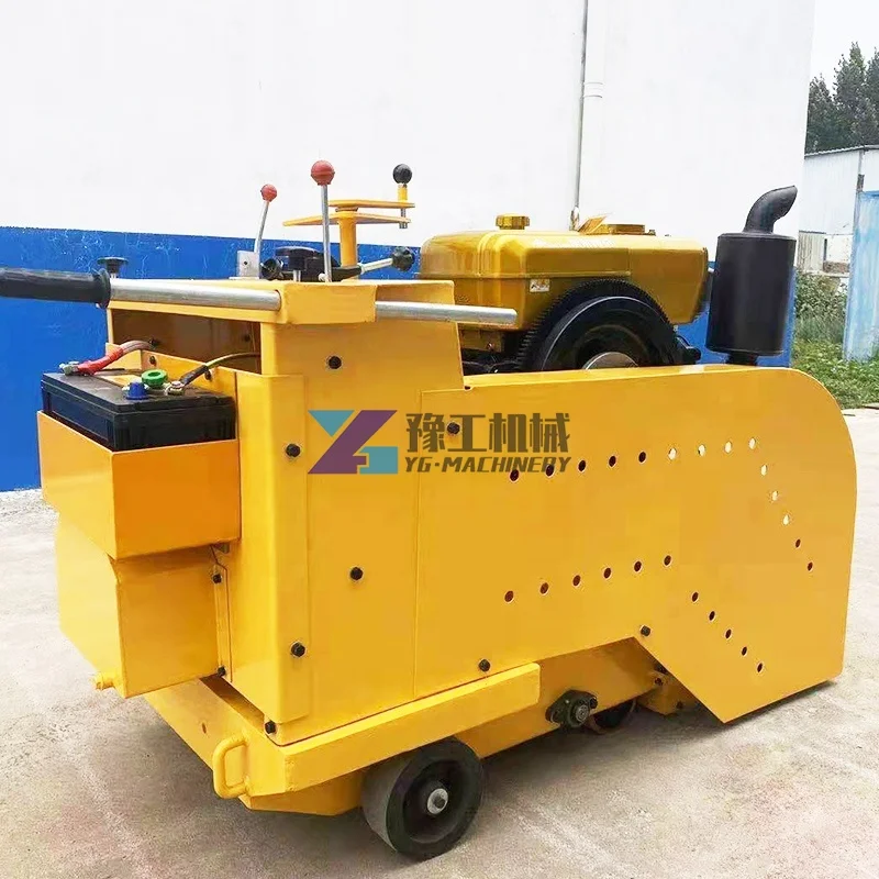 Construction Works Concrete Road Milling Cutter Surface Scarifying Machine Concrete Milling Machine Asphalt Scarifier Planner