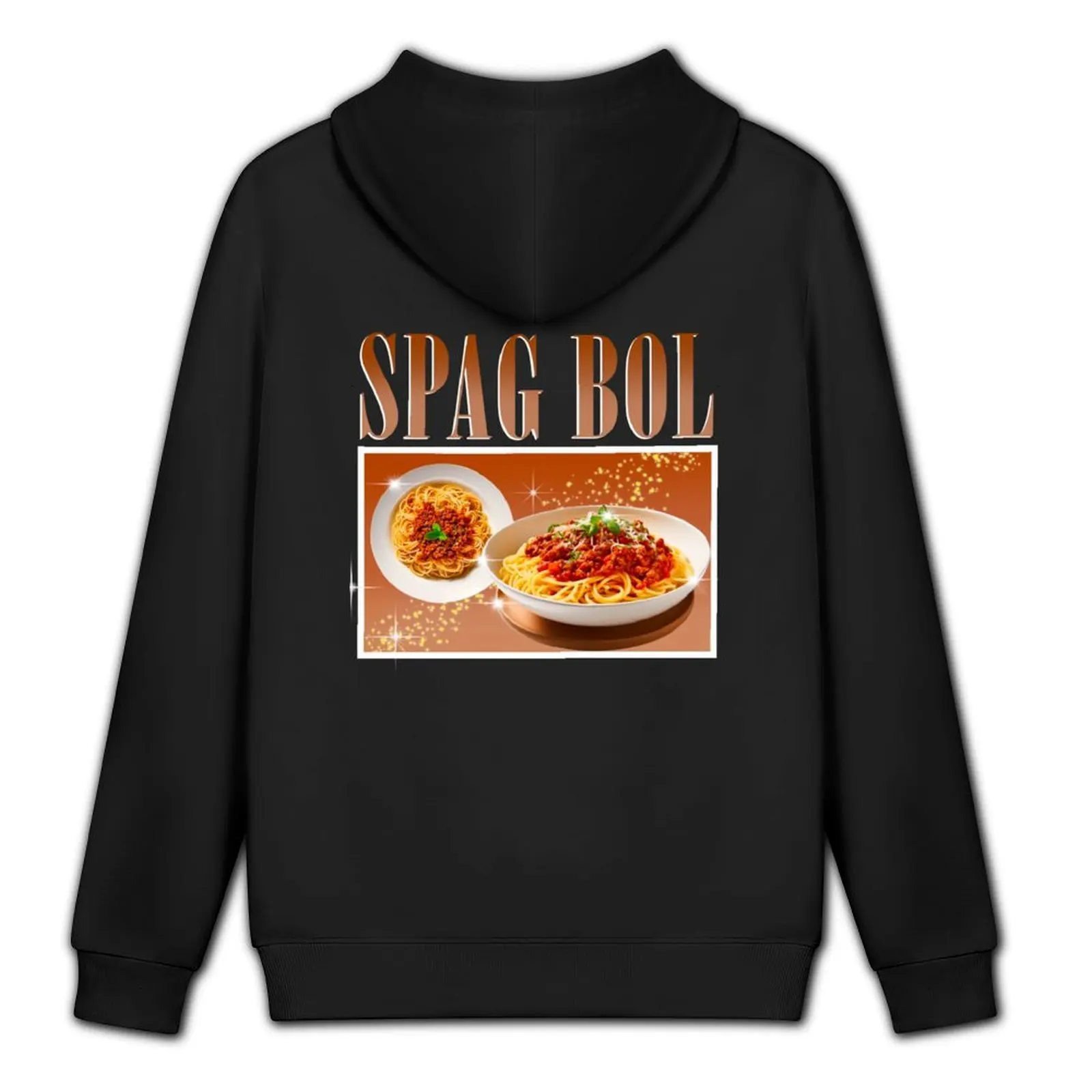Spag Bol 90's 프린트 후드티 블라우스 후드 셔츠 미적 의류 남성용 의류 후드티 및 스웨트셔츠의 새로운 제품