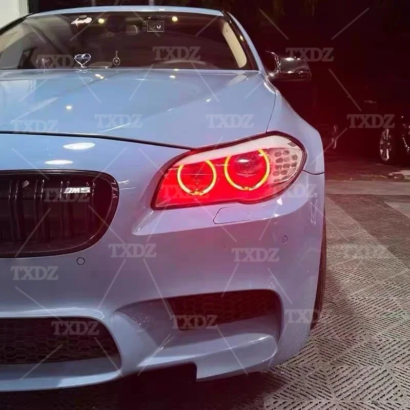 CSL Yellow Angel Eyes DRL Modules For 2011-2013 BMW F07 F10 F11 Pre-LCI M5 523i 528i 530d 535i 550i Xenon Headlight 63127262731 view 6