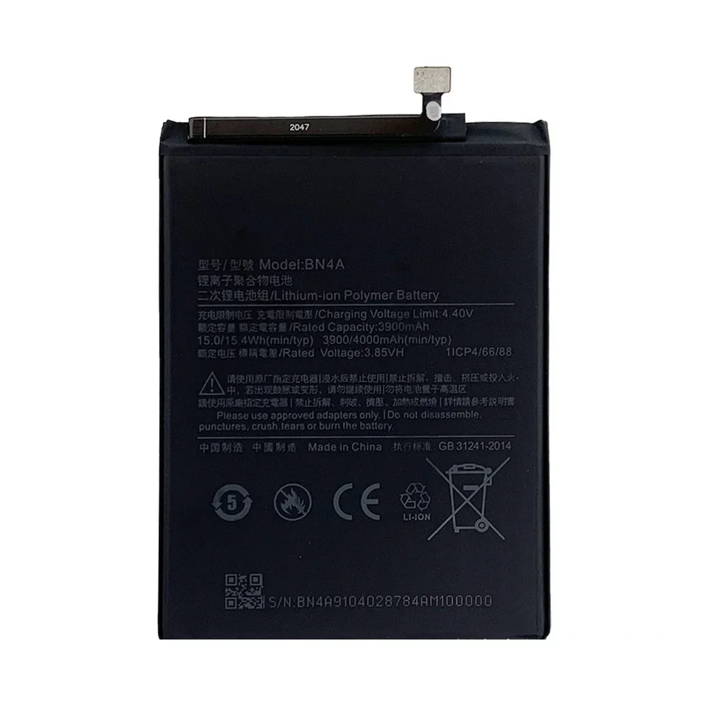 BN4A Replacement Battery For Xiaomi Redmi Note7 Note 7 Pro M1901F7C M1901F7G M1901F7S 4000mAh Phone Battery + Free Tools